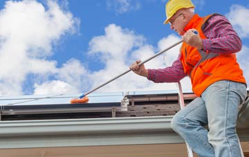 The Toft soft wash roof cleaning